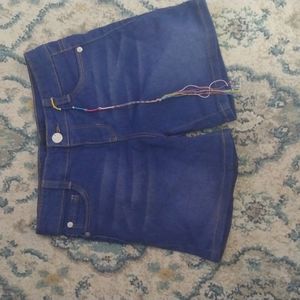 Girls DKNY jeans shorts